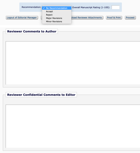 Manuscripts and Comments