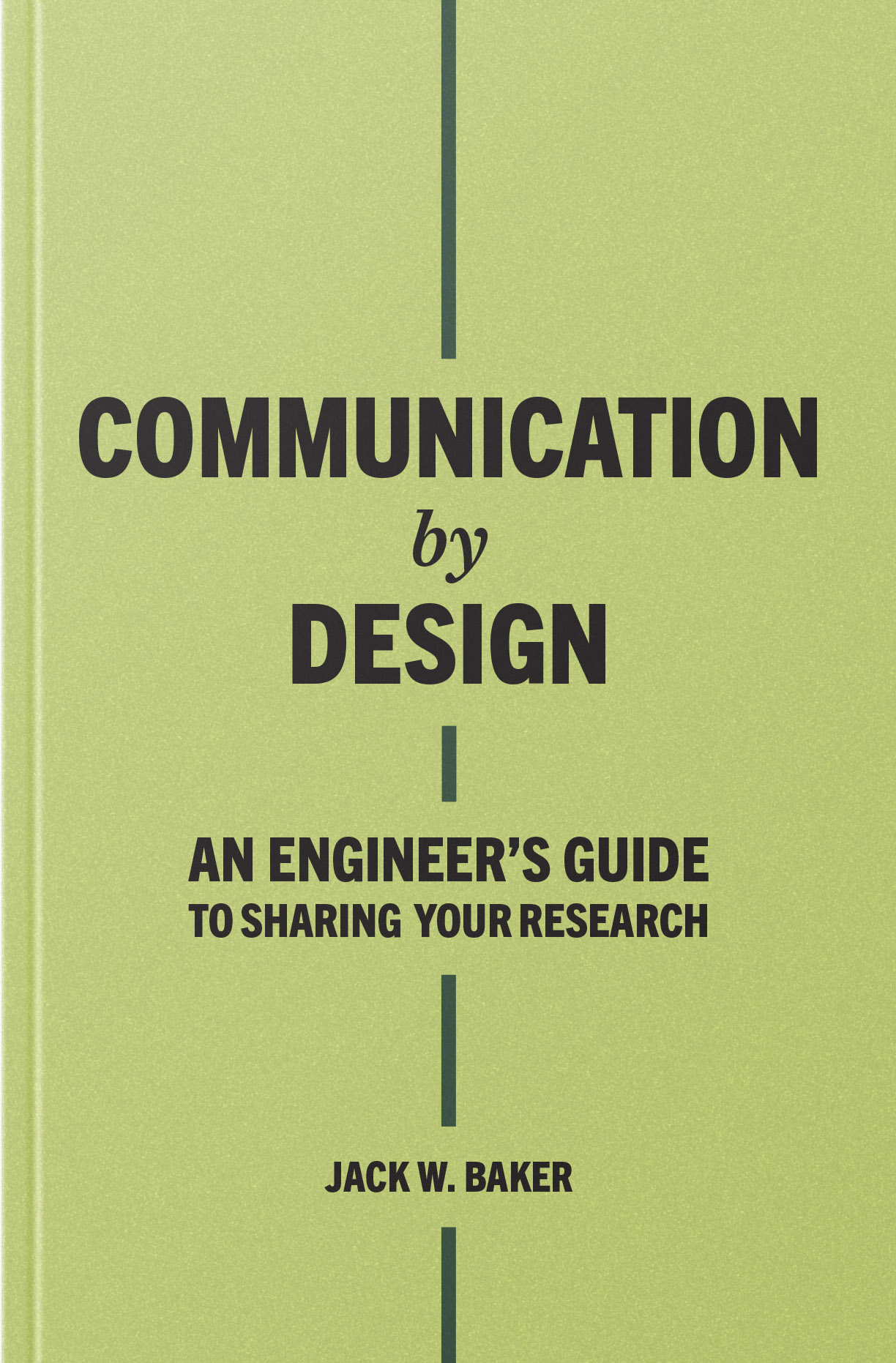 Communication by Design book cover